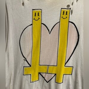 *RARE* UNIF Distressed Muscle Tank Size S